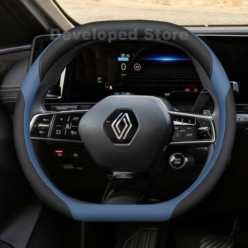 Car Steering Wheel Cover Anti Slip Breathable - Housse de volant de voiture pour