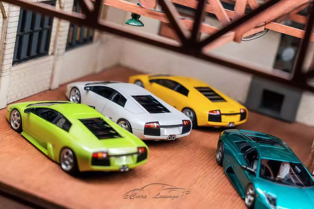Car Care - Voitures en stock Cars'Lounge 1/64 Murielago