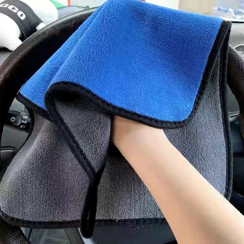 Microfiber Car Drying Towel Super Absorbent - Serviette de lavage de voiture 1/5