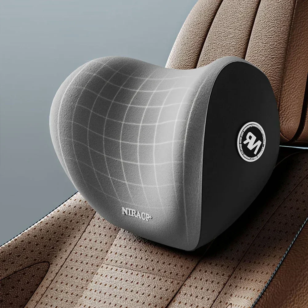 Appui-tête de voiture, Support - Memory Foam Car Neck Pillow Lumbar Support avis et prix