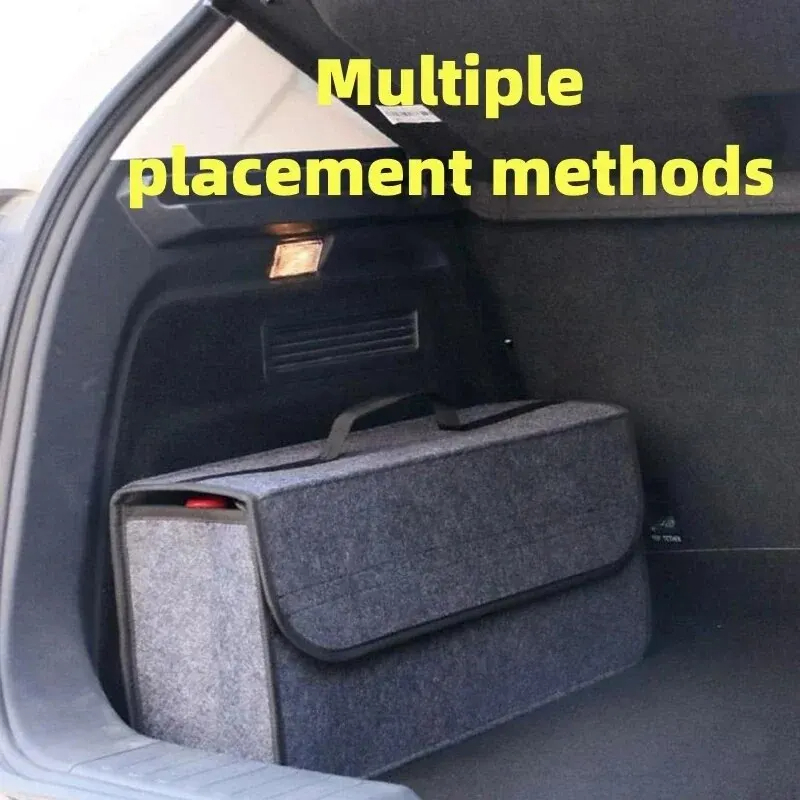 Boîte de rangement pour coffre - Car Trunk Organizer Foldable Storage Box avis et prix