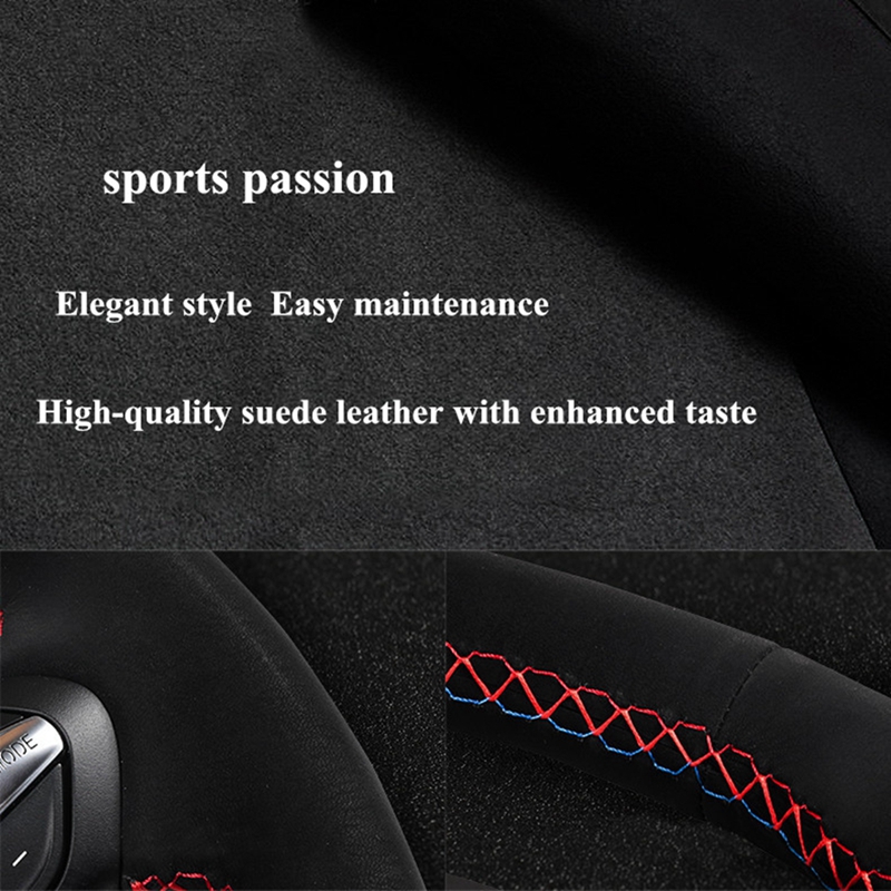Housse de volant de voiture, c - Car Steering Wheel Cover Anti Slip Breathable avis et prix