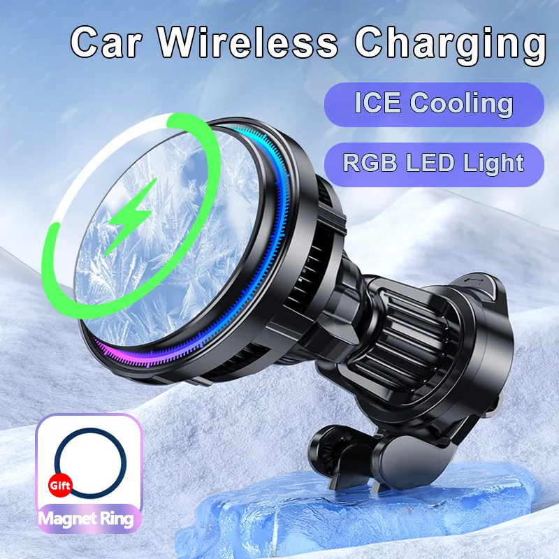Support de chargeur de voiture - Wireless Car Charger Mount Fast Charging avis et prix