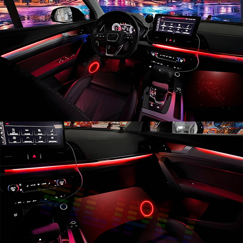 Pour Hyundai i30 2017-2026Y :  - Led Ambient Interior Car Lights App Control avis et prix