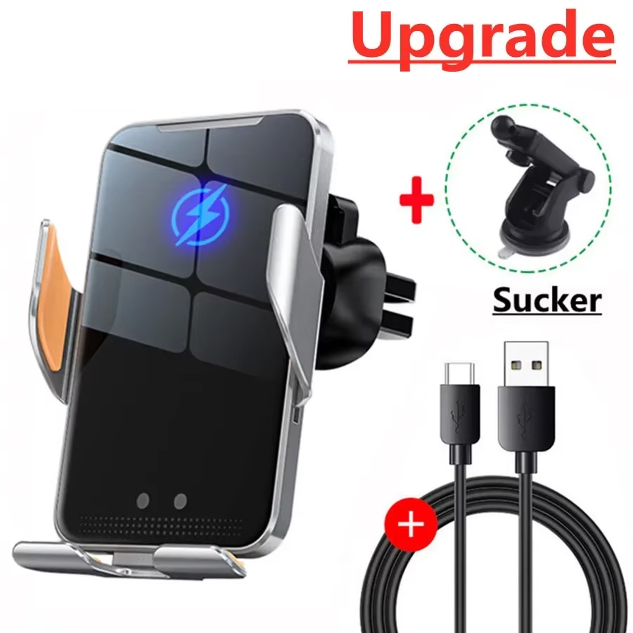 Support de téléphone magnétiqu - Wireless Car Charger Mount Fast Charging avis et prix