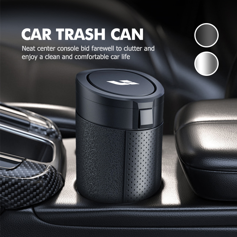 Poubelle de voiture en ABS, bo - Waterproof Car Trash Can With Lid avis et prix